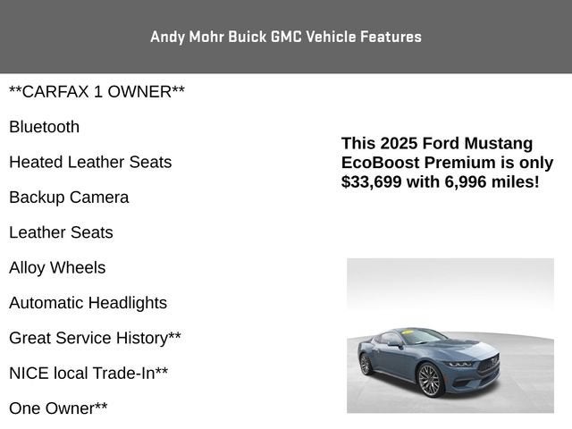 2025 Ford Mustang EcoBoost