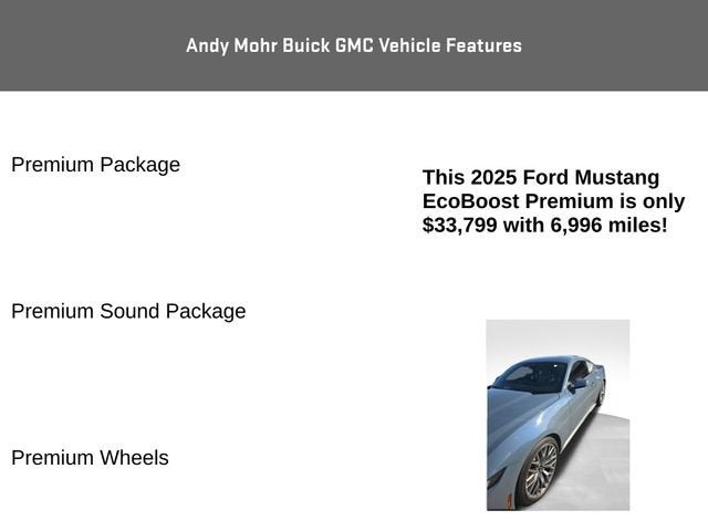 2025 Ford Mustang EcoBoost