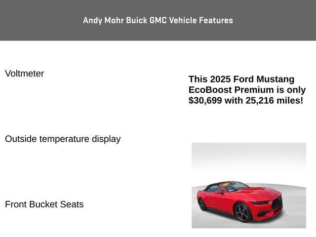 2025 Ford Mustang EcoBoost