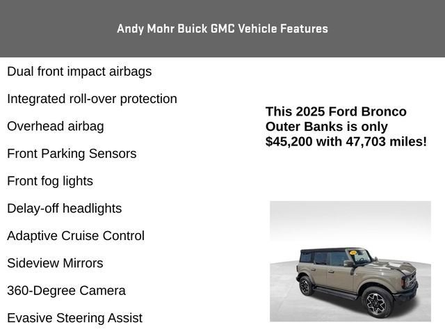 2025 Ford Bronco Outer Banks