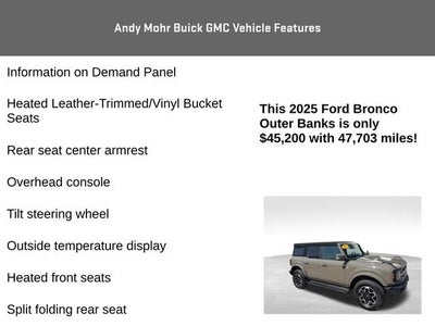 2025 Ford Bronco Outer Banks