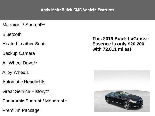 2019 Buick LaCrosse Essence