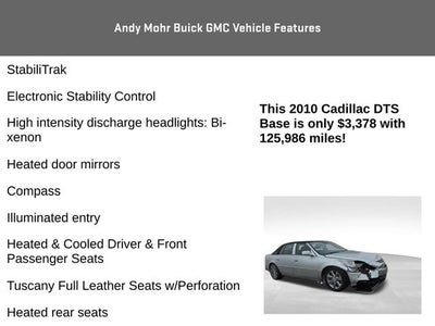 2010 Cadillac DTS w/1SD