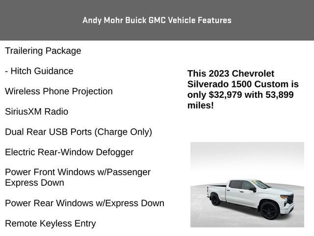 2023 Chevrolet Silverado 1500 Custom