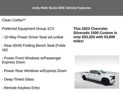2023 Chevrolet Silverado 1500 Custom