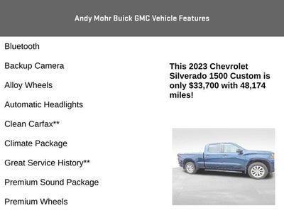 2023 Chevrolet Silverado 1500 Custom