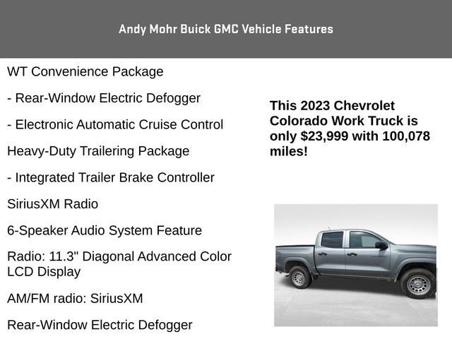 2023 Chevrolet Colorado WT