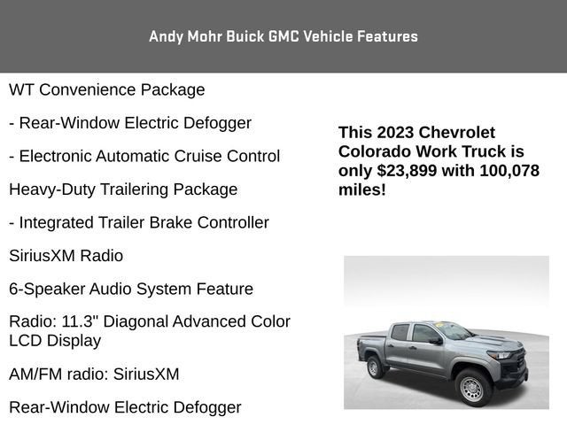 2023 Chevrolet Colorado WT