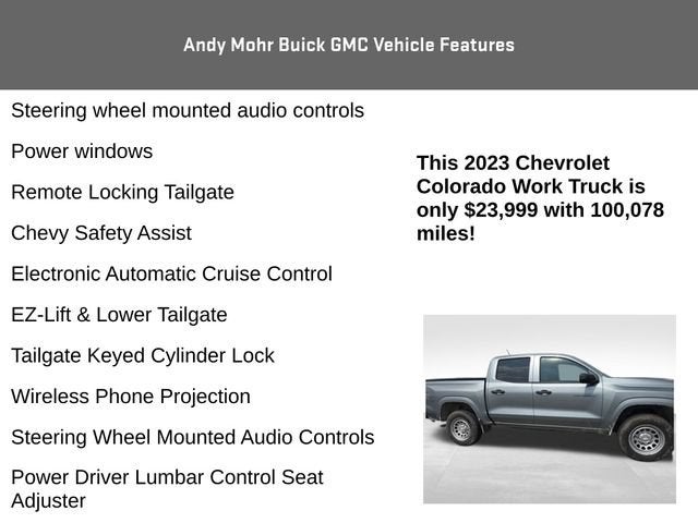 2023 Chevrolet Colorado WT