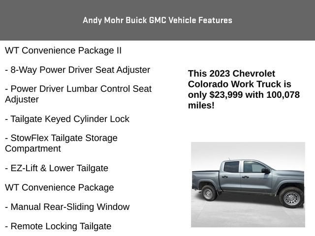 2023 Chevrolet Colorado WT