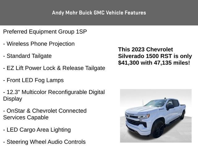 2023 Chevrolet Silverado 1500 RST