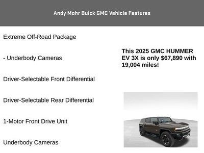 2025 GMC HUMMER EV SUV 3X