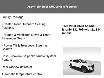 2023 GMC Acadia SLT