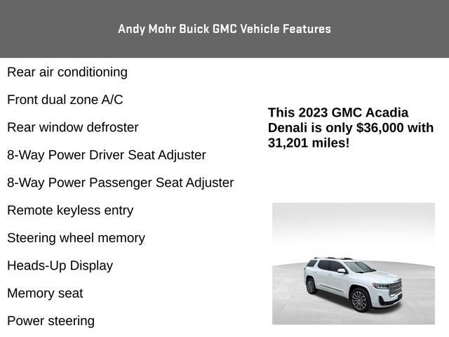 2023 GMC Acadia Denali
