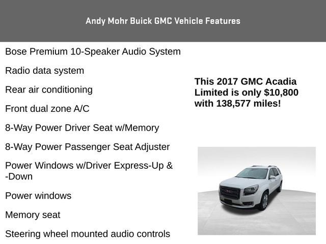 2017 GMC Acadia Limited Limited