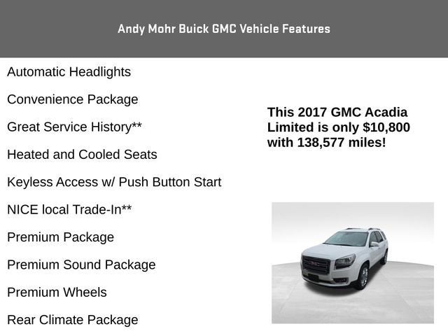 2017 GMC Acadia Limited Limited