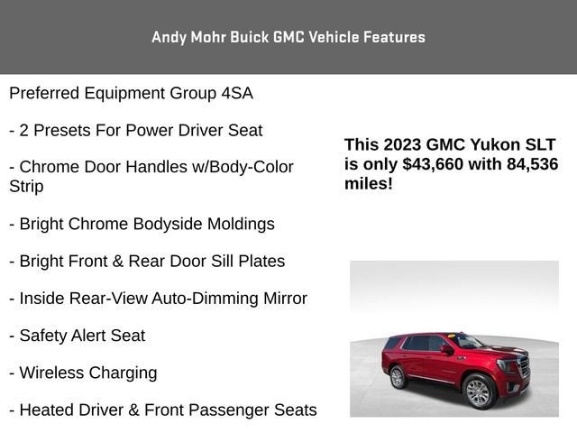 2023 GMC Yukon SLT