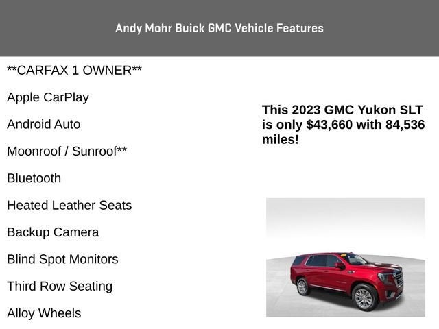 2023 GMC Yukon SLT