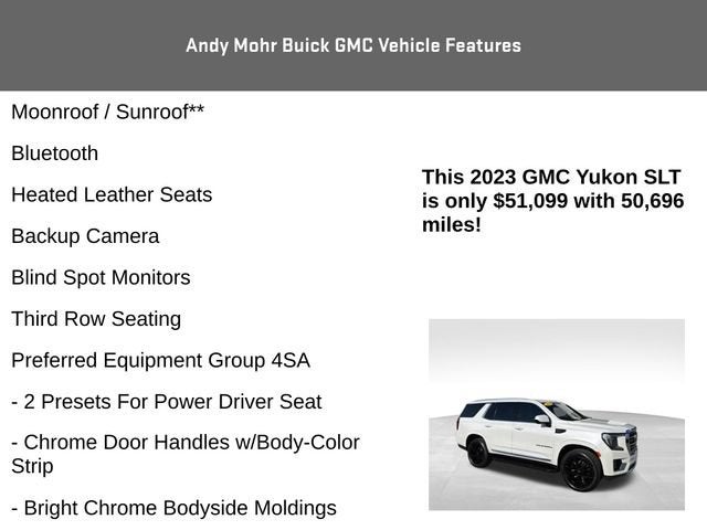 2023 GMC Yukon SLT