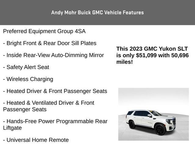 2023 GMC Yukon SLT