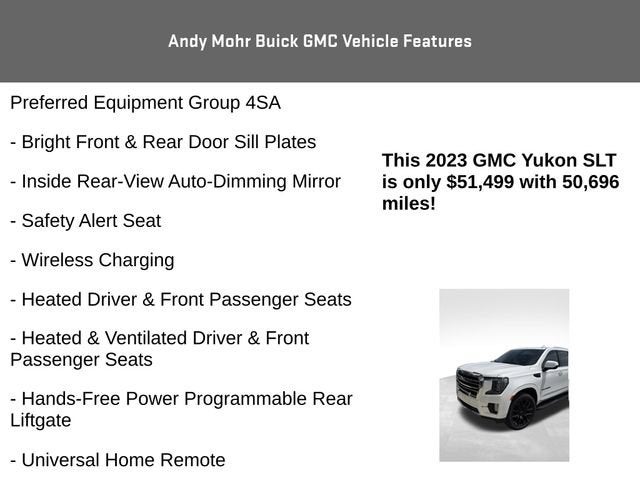 2023 GMC Yukon SLT
