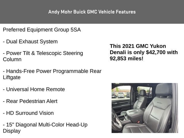 2021 GMC Yukon Denali