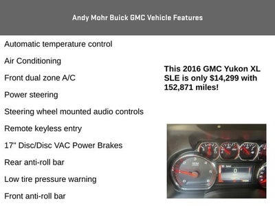 2016 GMC Yukon XL SLE