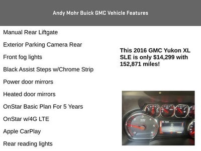 2016 GMC Yukon XL SLE