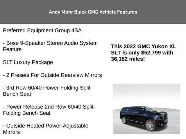 2022 GMC Yukon XL SLT
