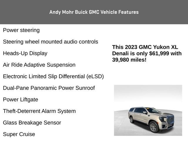 2023 GMC Yukon XL Denali