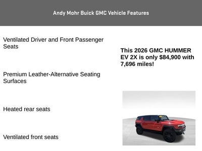 2026 GMC HUMMER EV SUV 2X
