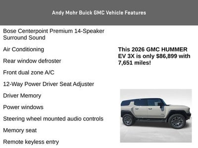 2026 GMC HUMMER EV SUV 3X
