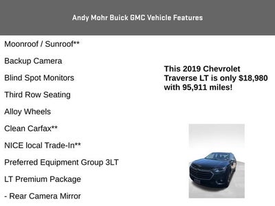 2019 Chevrolet Traverse LT Leather