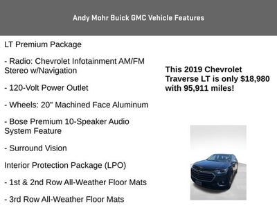 2019 Chevrolet Traverse LT Leather