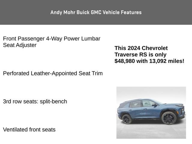 2024 Chevrolet Traverse RS