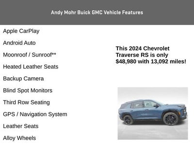 2024 Chevrolet Traverse RS