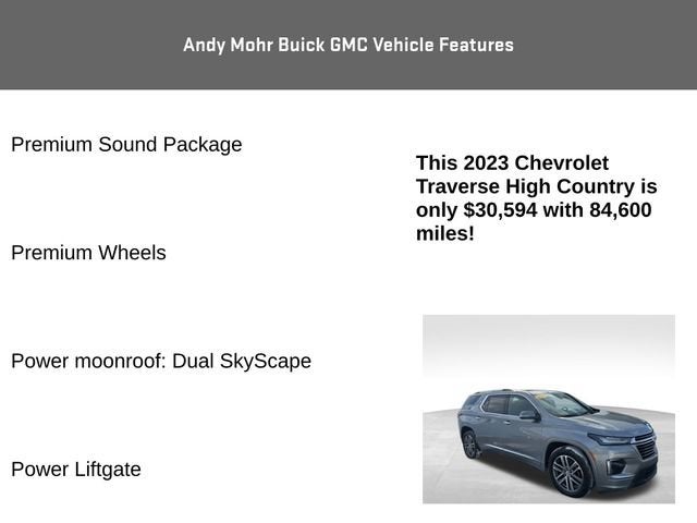 2023 Chevrolet Traverse High Country