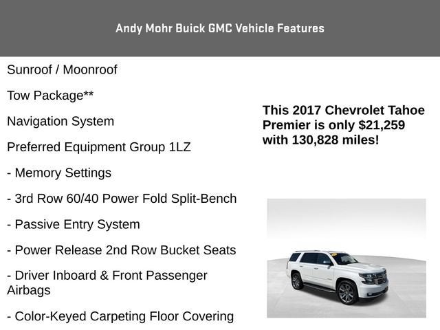 2017 Chevrolet Tahoe Premier