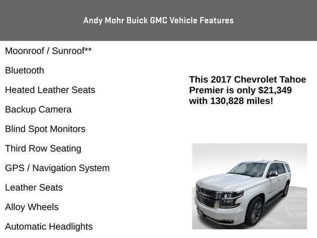 2017 Chevrolet Tahoe Premier