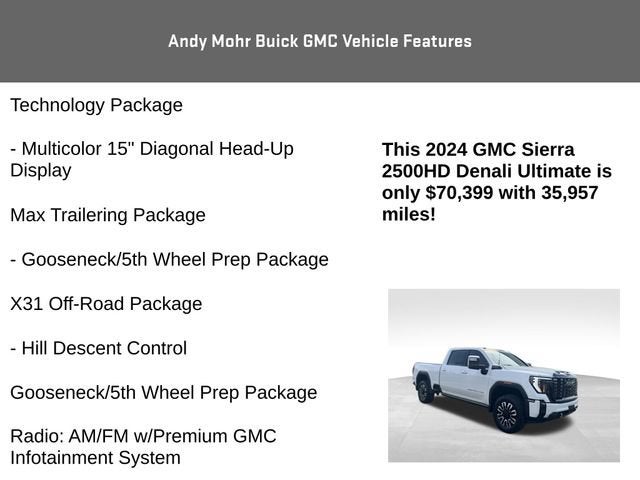 2024 GMC Sierra 2500 HD Denali Ultimate