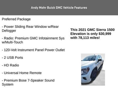 2021 GMC Sierra 1500 Elevation