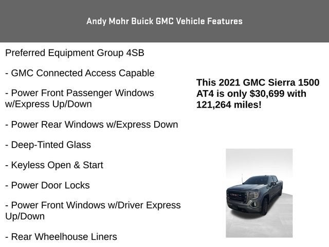 2021 GMC Sierra 1500 AT4