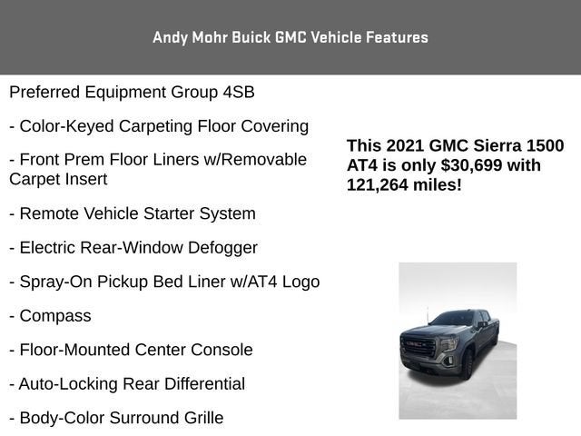 2021 GMC Sierra 1500 AT4