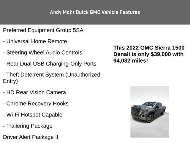 2022 GMC Sierra 1500 Limited Denali