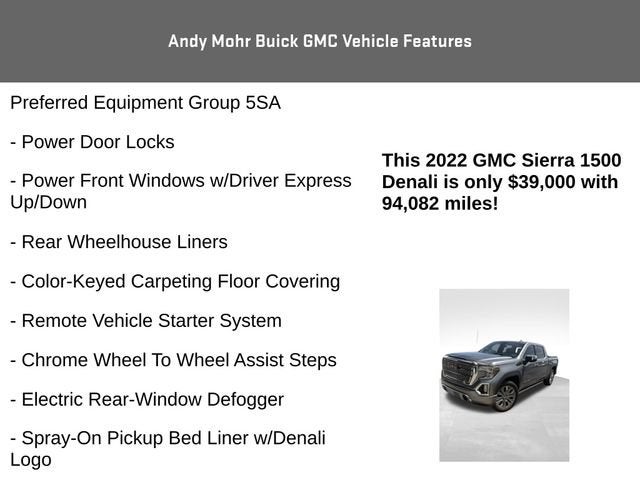 2022 GMC Sierra 1500 Limited Denali