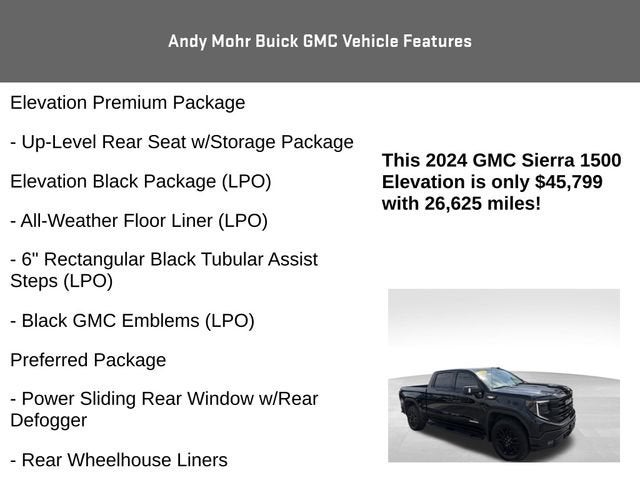 2024 GMC Sierra 1500 Elevation