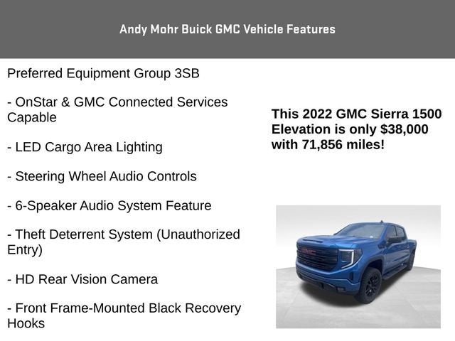 2022 GMC Sierra 1500 Elevation