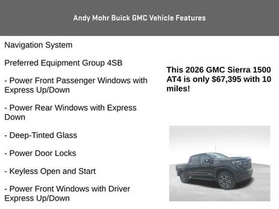 2026 GMC Sierra 1500 AT4