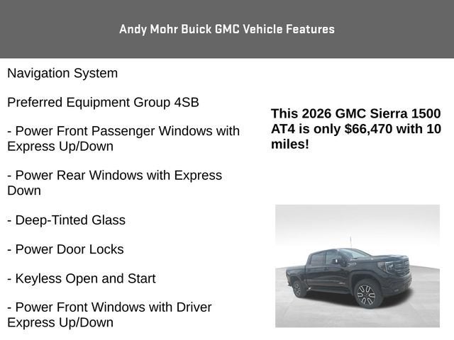 2026 GMC Sierra 1500 AT4