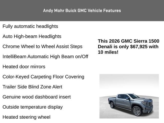 2026 GMC Sierra 1500 Denali